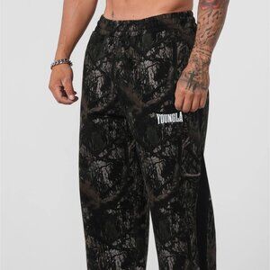YoungLA 2081 Dark Tree Camo/Black Stellar Sweats Joggers Size XL NWT SOLD OUT